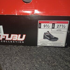 Black & White Fubu gym shoes